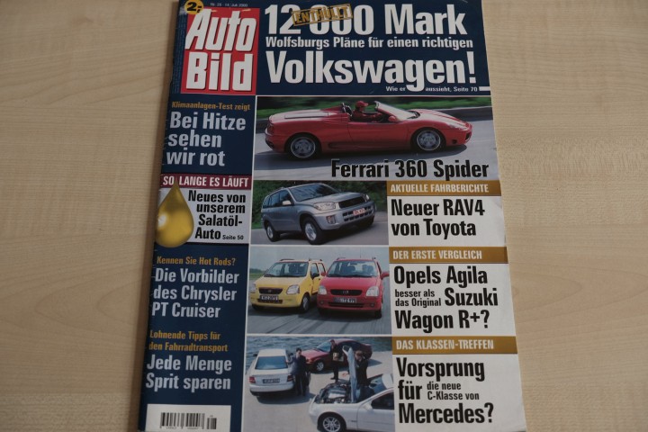 Deckblatt Auto Bild (28/2000)